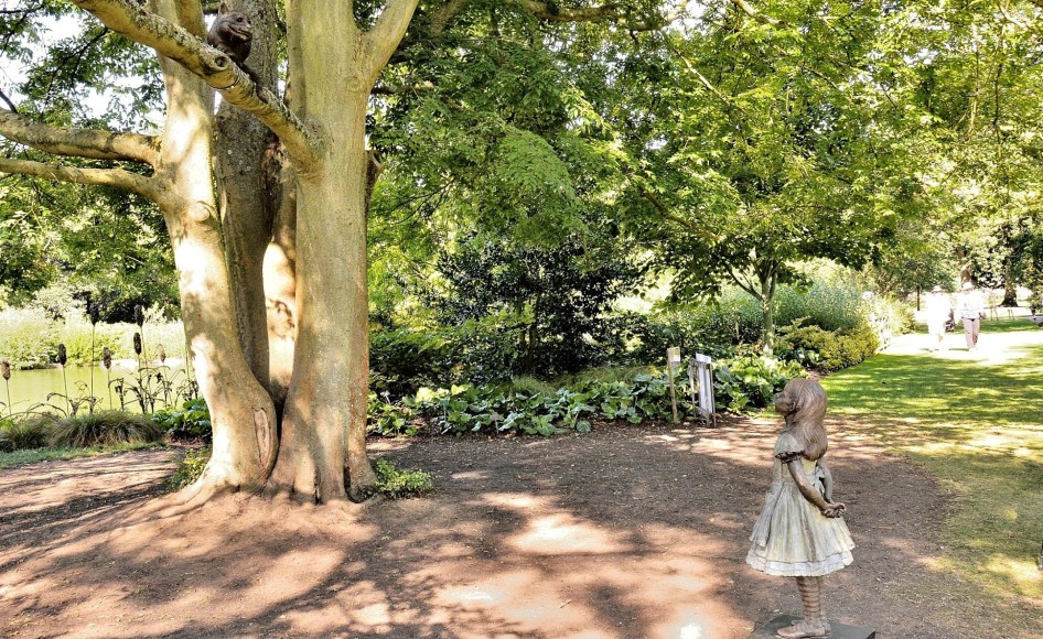 Alice at Wisley Gardens 2